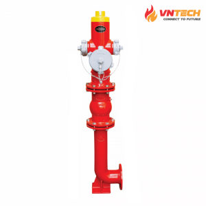 Trụ chữa cháy ngoài nhà Tomoken TMK-125-275-001 3 cửa (gồm đế)