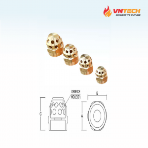 Đầu phun xả khí loại 180º LNP-NZ1-15~50
