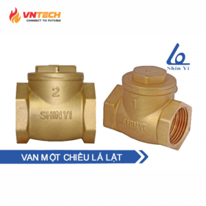 Van một chiều lá lật nối ren ShinYi