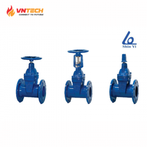 Van cổng lá van bọc cao su loại mới- Van ShinYi