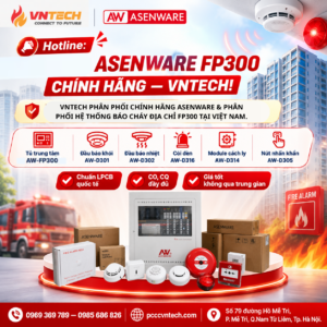 Hệ thống báo cháy Asenware do Vntech phân phối 